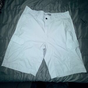 Carhartt Cargo Shorts Mens 36 Glacier Excellent Force Relaxed Fit Ripstop 103543